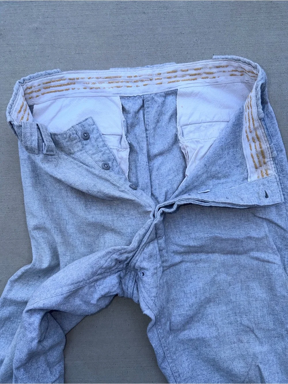Vintage Wool Baseball Pants